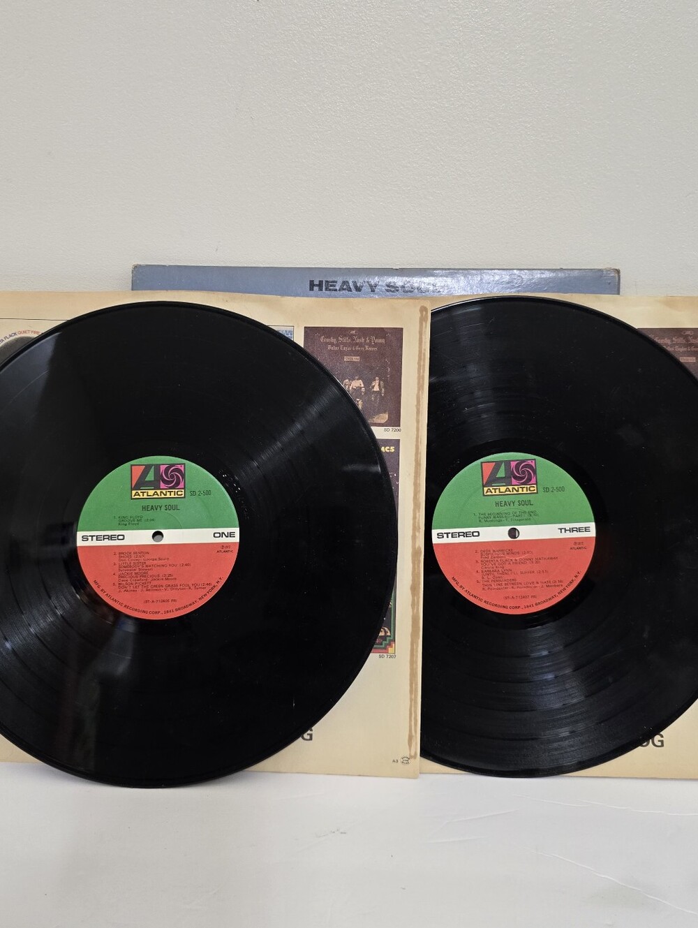 HEAVY SOUL various artists 1972 2x Vinyl LP Compilation Atlantic SD 2-500 Funk - Picture 8 of 13